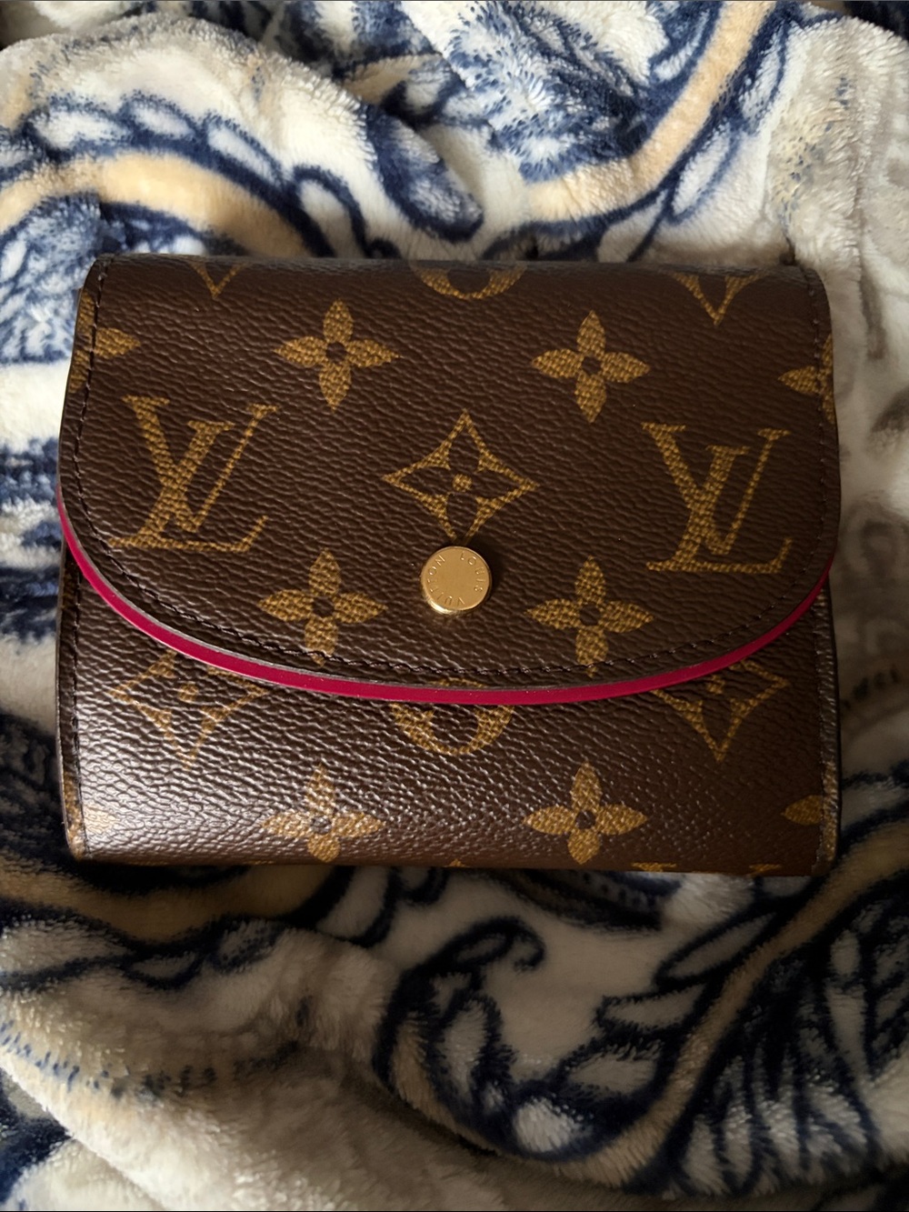 Authentic Louis Vuitton Monogram Ariane Compact Wallet
